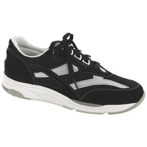 SAS Women's 9M Black Tour Mesh Lace Up Walking Sneaker Athletic Comfort L17-16